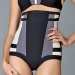 Cynthia Rowley (Slim) Shapeweare High Bikini. Size: Small.